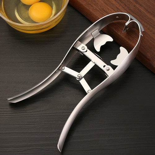 Stainless Steel Egg Opener | 3‑Second Eggshell Cutter for All Egg Sizes