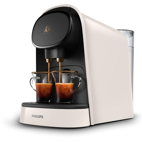 Philips LM8012/00 Capsule Coffee Machine – 19‑Bar Pressure, 1L Tank, Automatic Shut‑Off (White/Black)
