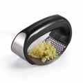 Premium Stainless Steel Rocking Garlic Press | Easy‑Crush Ergonomic Garlic Mincer