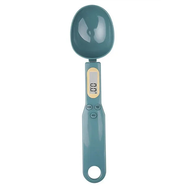 Digital Measuring Spoon Scale 500g | 0.1g Precision LED Kitchen Spoon | Milk, Coffee & Sugar Measuring Tool