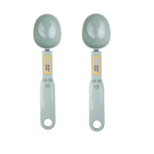 Digital Measuring Spoon Scale 500g | 0.1g Precision LED Kitchen Spoon | Milk, Coffee & Sugar Measuring Tool
