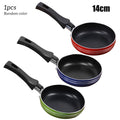Mini Non-Stick Stainless Steel Frying Pan 12cm 14cm 16cm