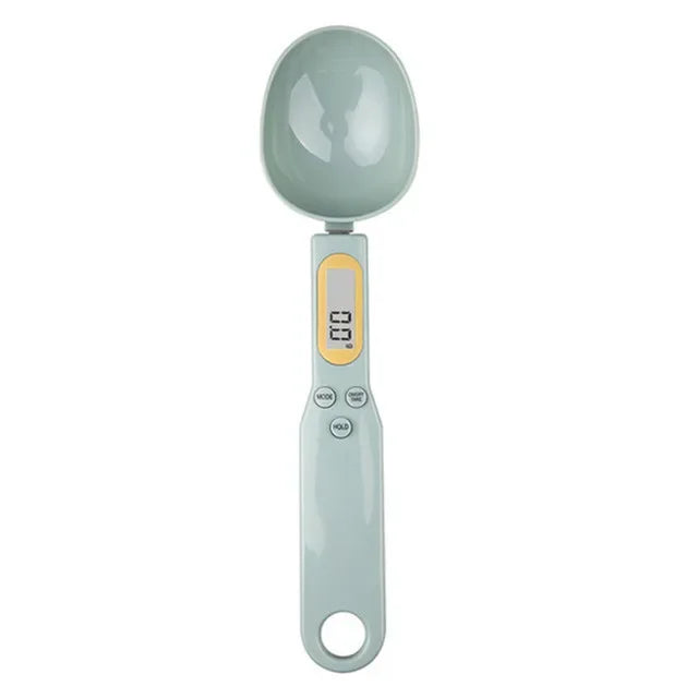 Digital Measuring Spoon Scale 500g | 0.1g Precision LED Kitchen Spoon | Milk, Coffee & Sugar Measuring Tool