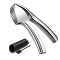 Ergonomic Garlic Press & Muddler | Anti‑Rust Zinc Alloy & Stainless Steel | Large Capacity Garlic Crusher