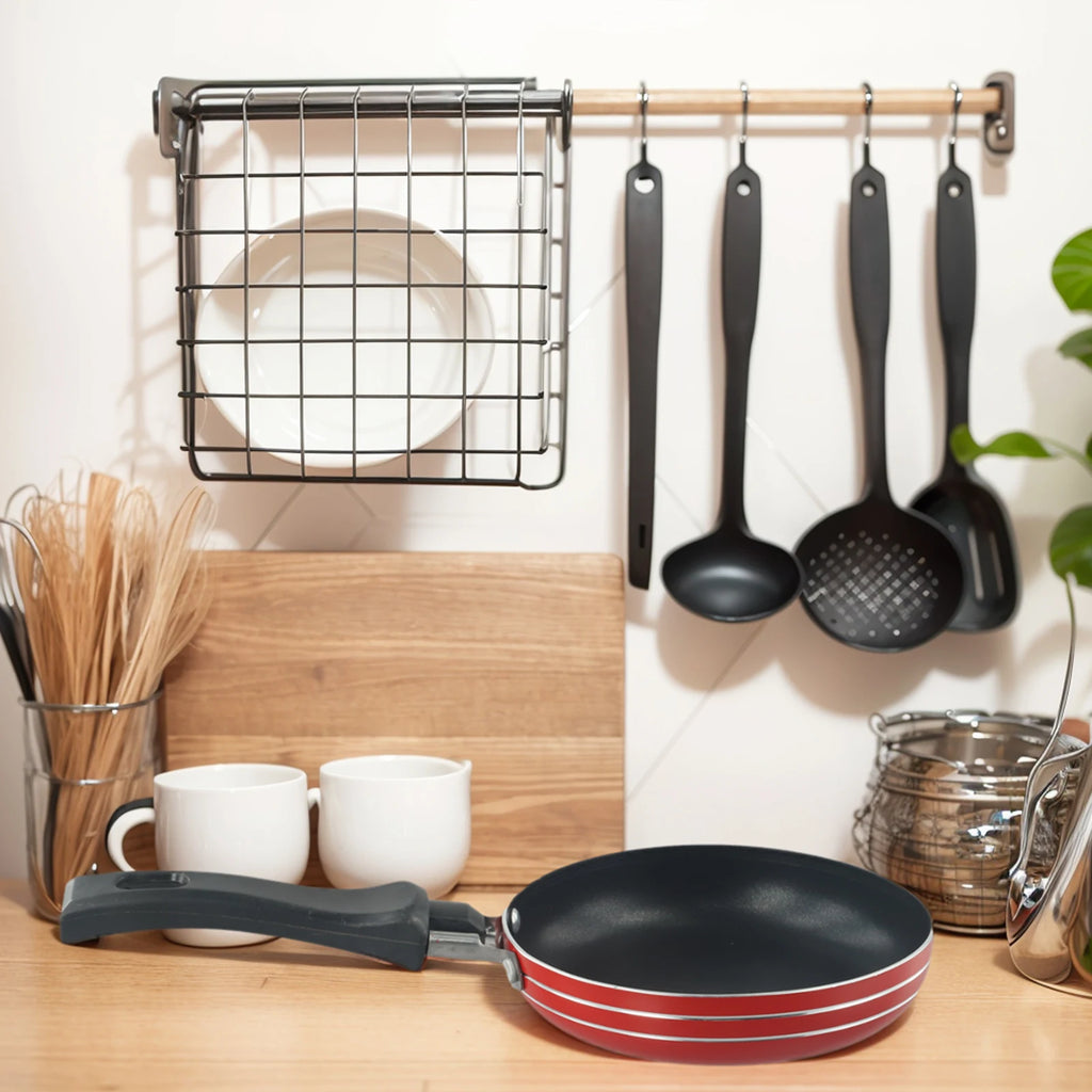 Mini Non-Stick Stainless Steel Frying Pan 12cm 14cm 16cm