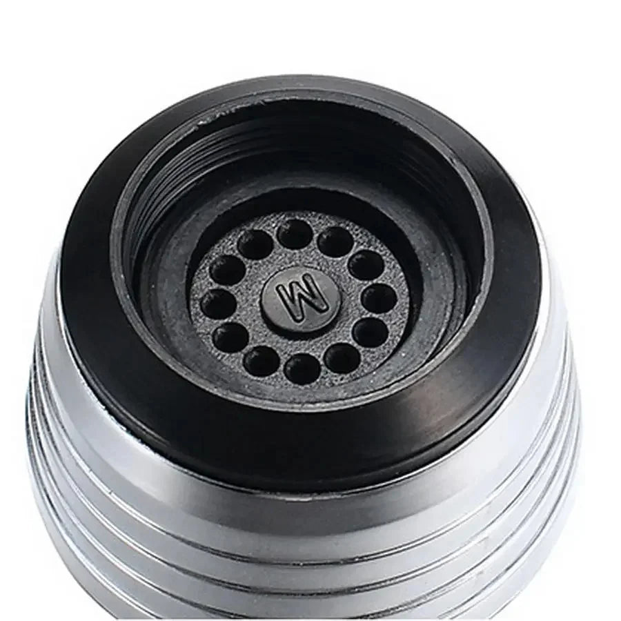 Stainless Steel Faucet Sprinkler | 360° Rotating Water‑Saving Tap Extender | Anti‑Splash Kitchen Bubbler