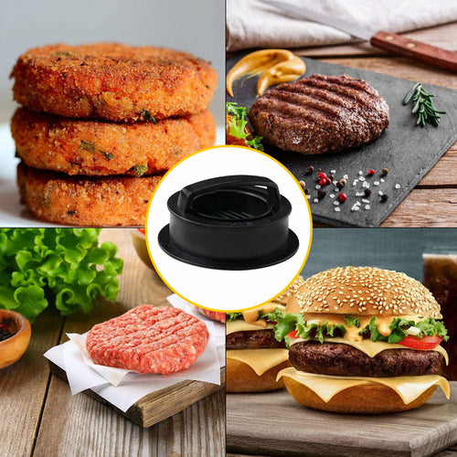 3‑in‑1 Hamburger Maker | Stuffed Burger Press, Patty Mold & Mini Slider Press