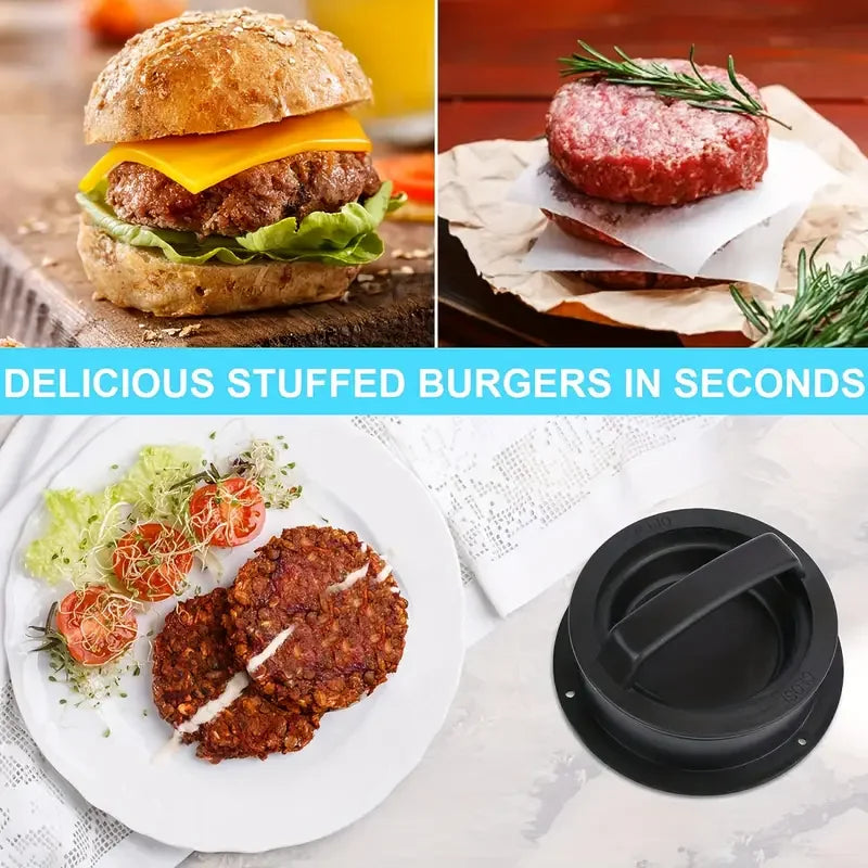 Professional Non‑Stick Burger Press Mold | Perfect Patty Maker for Beef, Chicken & Veggie Burgers