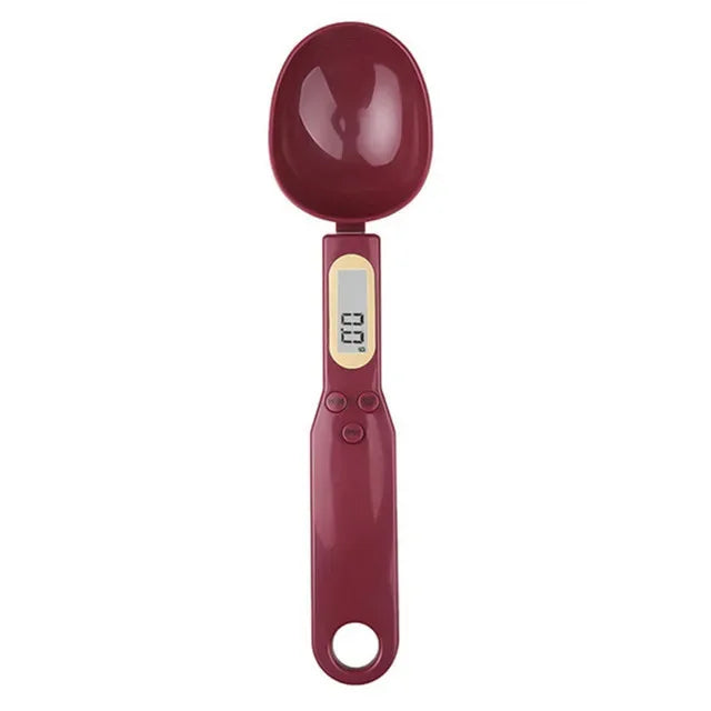 Digital Measuring Spoon Scale 500g | 0.1g Precision LED Kitchen Spoon | Milk, Coffee & Sugar Measuring Tool