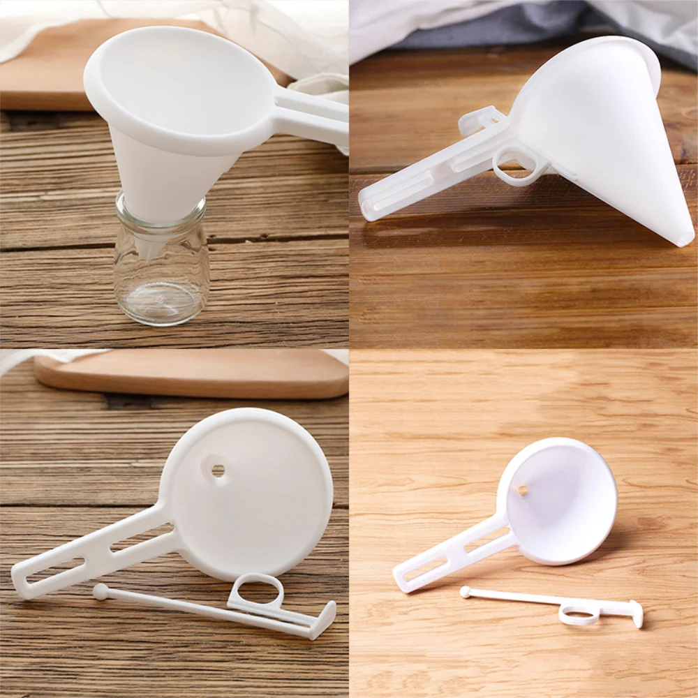 Adjustable Batter Dispenser Funnel – Food Grade Baking Funnel for Pancake, Cupcake, Cake Batter, Chocolate & Cream