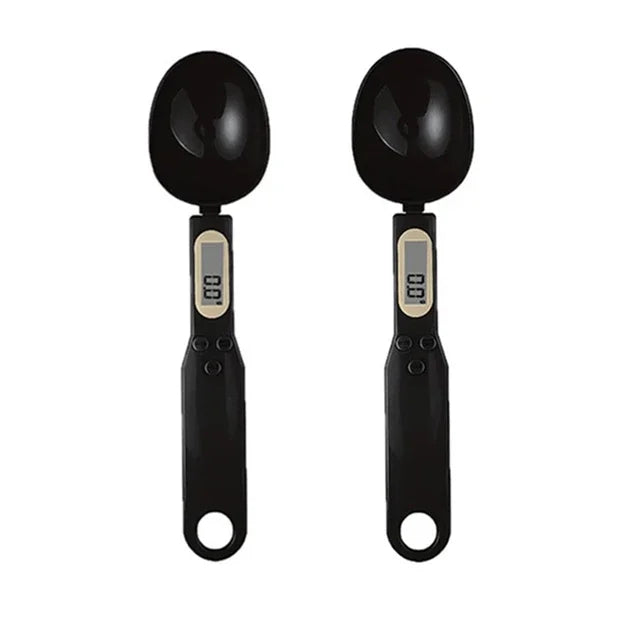Digital Measuring Spoon Scale 500g | 0.1g Precision LED Kitchen Spoon | Milk, Coffee & Sugar Measuring Tool