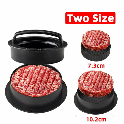 3‑in‑1 Hamburger Maker | Stuffed Burger Press, Patty Mold & Mini Slider Press