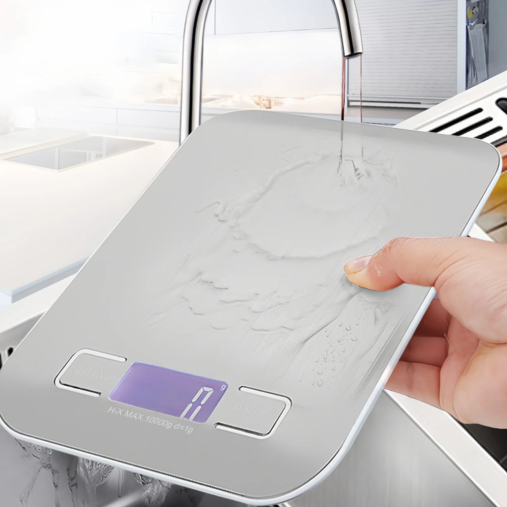 Digital Kitchen Scale 5kg/10kg | Stainless Steel Food Scale with LED Display