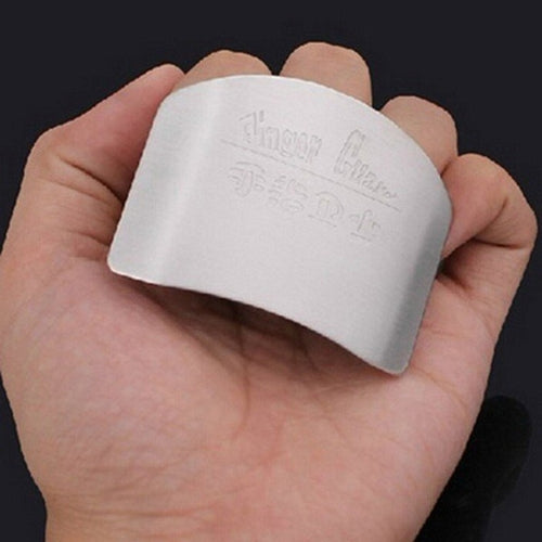 Stainless Steel Finger Protector | Adjustable 2‑Inch Cutting Guard for Safe Chopping