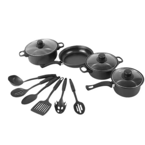 13‑Piece Non‑Stick Cookware Set | Pots & Pans with Lids for All Hobs
