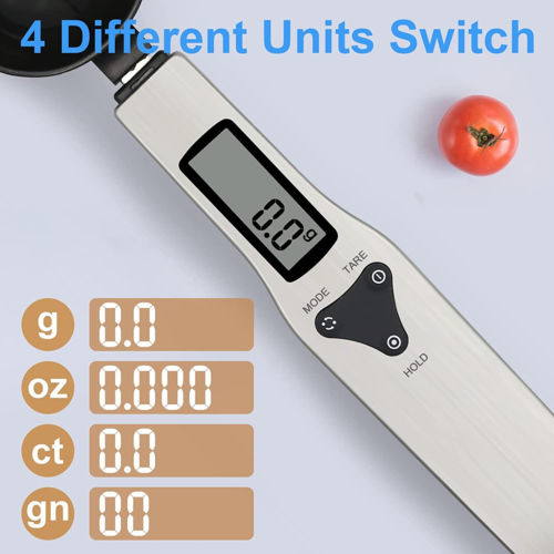 Digital Measuring Spoon Scale – 500g High‑Precision Kitchen Weighing Spoon with LCD Display & 4 Unit Modes