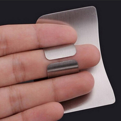 Stainless Steel Finger Protector | Adjustable 2‑Inch Cutting Guard for Safe Chopping
